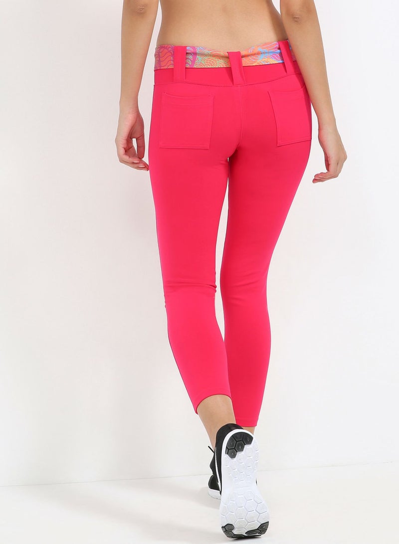 ACTIVEFIT Sport Pant Neon Sweet Red  - Image 2