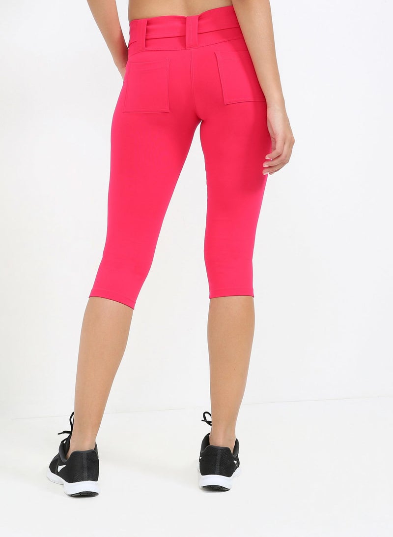 ACTIVEFIT - Sport Pant Neon Sweet Red - Image 1