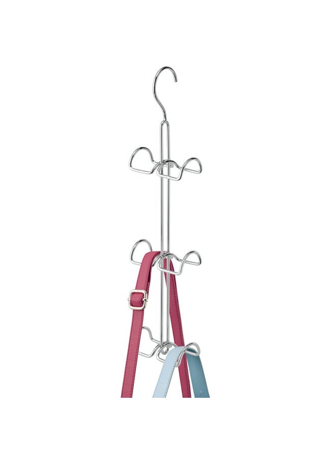 إنترديزاين حامل حقيبة يد كلاسيكو الكروم 4.5x17.8x3.3بوصة - Image 2