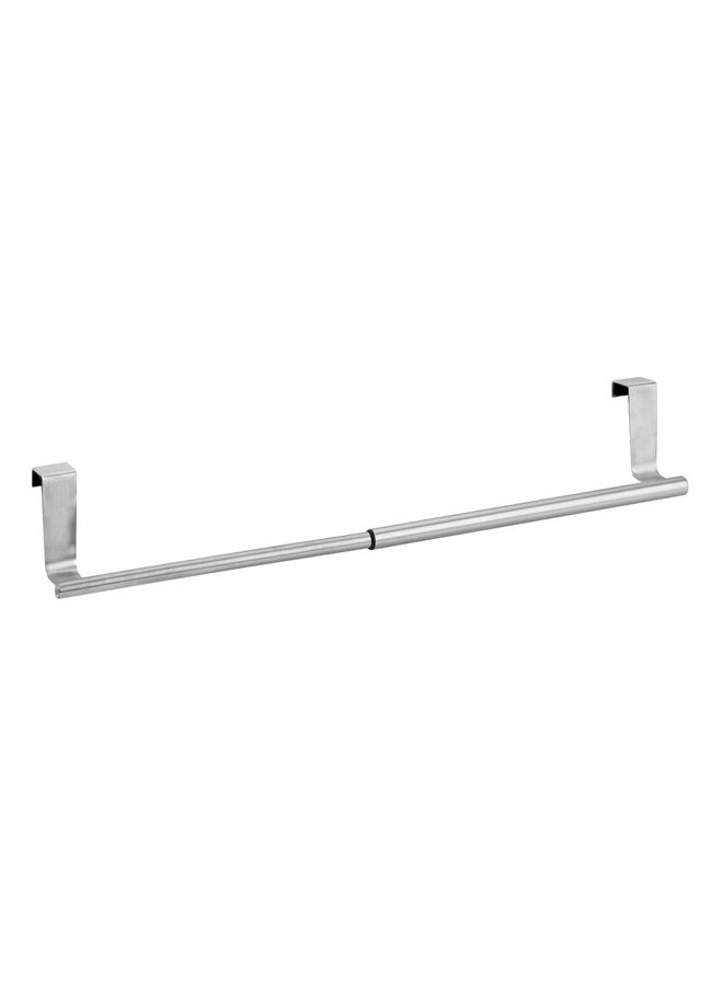 InterDesign Forma Over The Cabinet Expandable Towel Bar Silver - Image 2