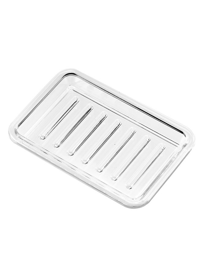 إنترديزاين حافظ الصابون مستطيل الشكل شفاف - Image 1