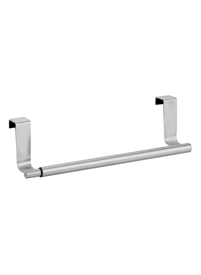 InterDesign Forma Over The Cabinet Expandable Towel Bar Silver - Image 1