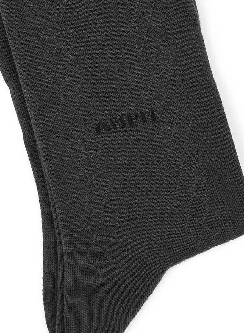 أيه إم بي إم جوارب عادية قابلة للمط رمادي - Image 2