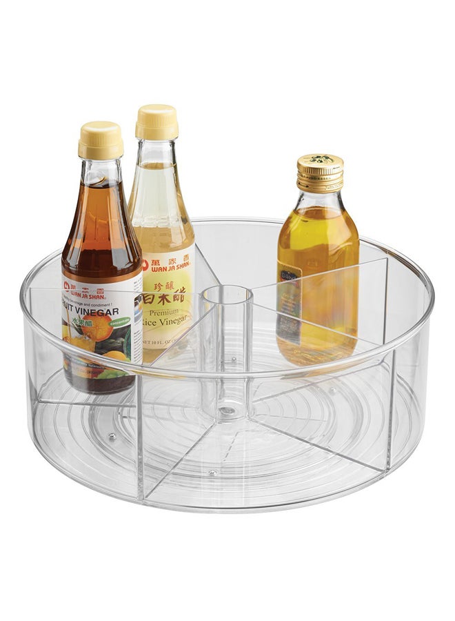 InterDesign Linus Turntable - Divided Clear  - Image 3