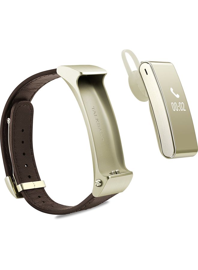 HUAWEI - TalkBand B2 Activty And Sleep Tracking Smartwatch Gold - Image 1