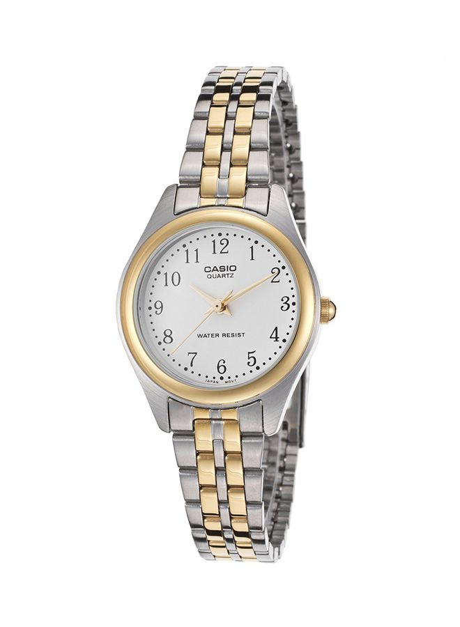 Women's Stainless Steel Analog Quartz Watch LTP-1129G-7BRDDF - 32 mm - Silver/Gold - v1504083540/N11816277A_1