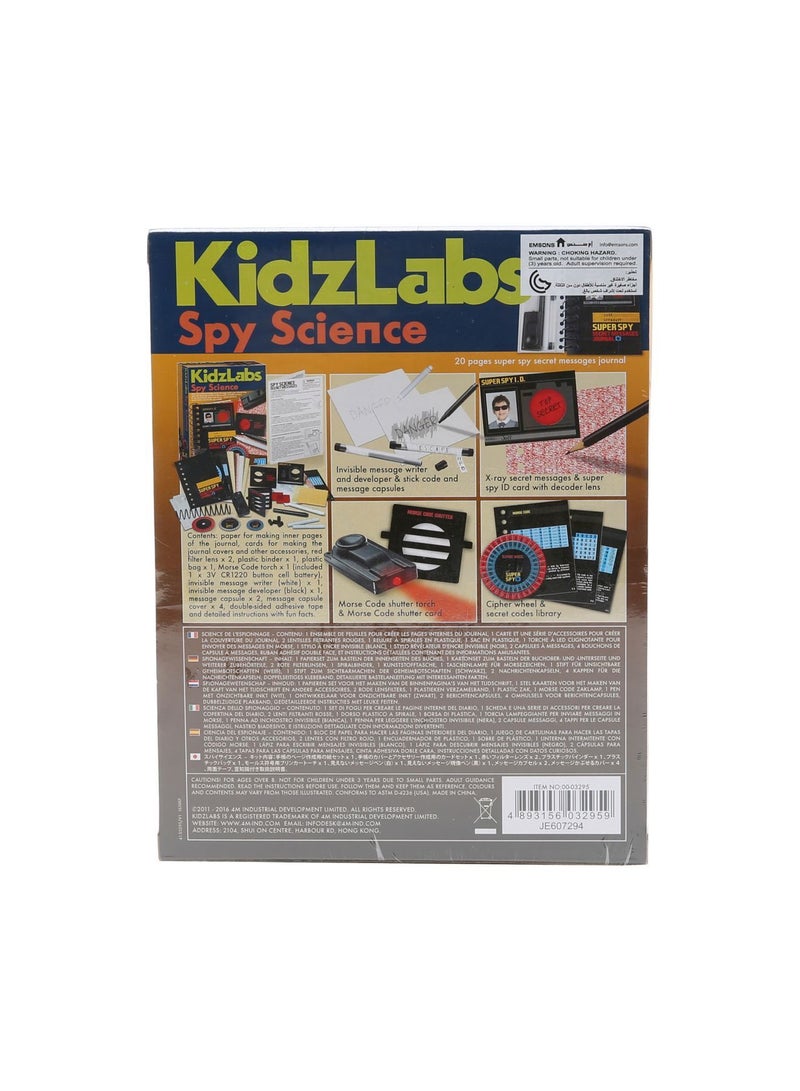 4m - Spy Science Secret Message Kit - Image 1