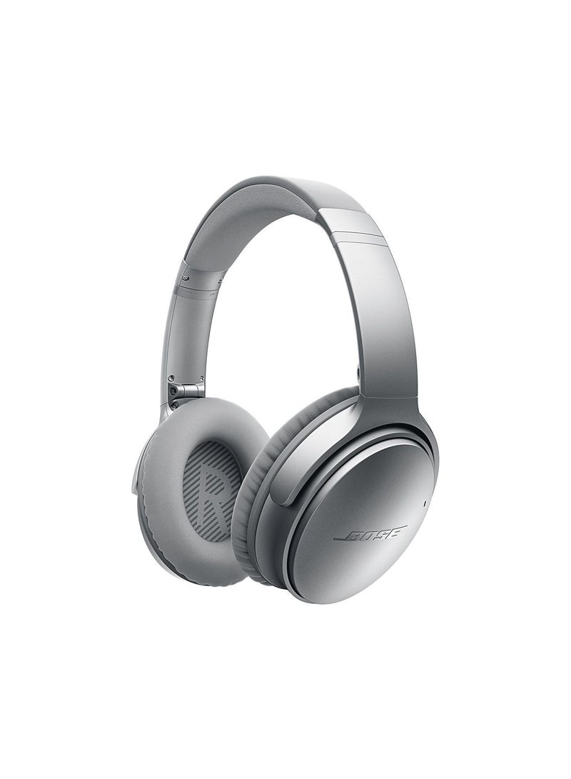 BOSE - QuietComfort 35 Wireless Headphones Silver - Image 1