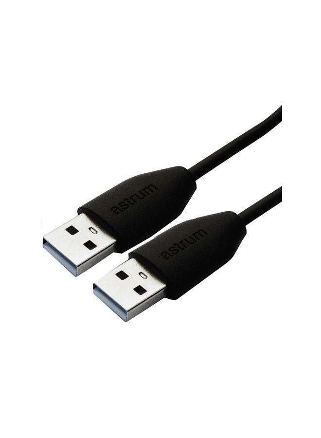 أستروم USB ذكر إلى USB ذكر أسود