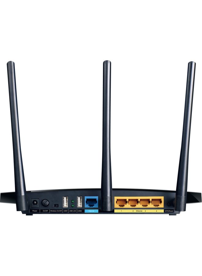 TP-LINK - Archer C7 Wireless Dual Band Gigabit Router Black - Image 1