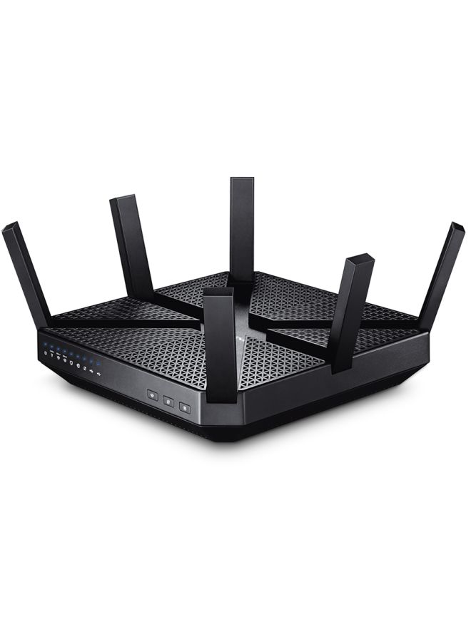 TP-LINK - AC3200 Tri-Band Gigabit Router 3200 Mbps Black - Image 1