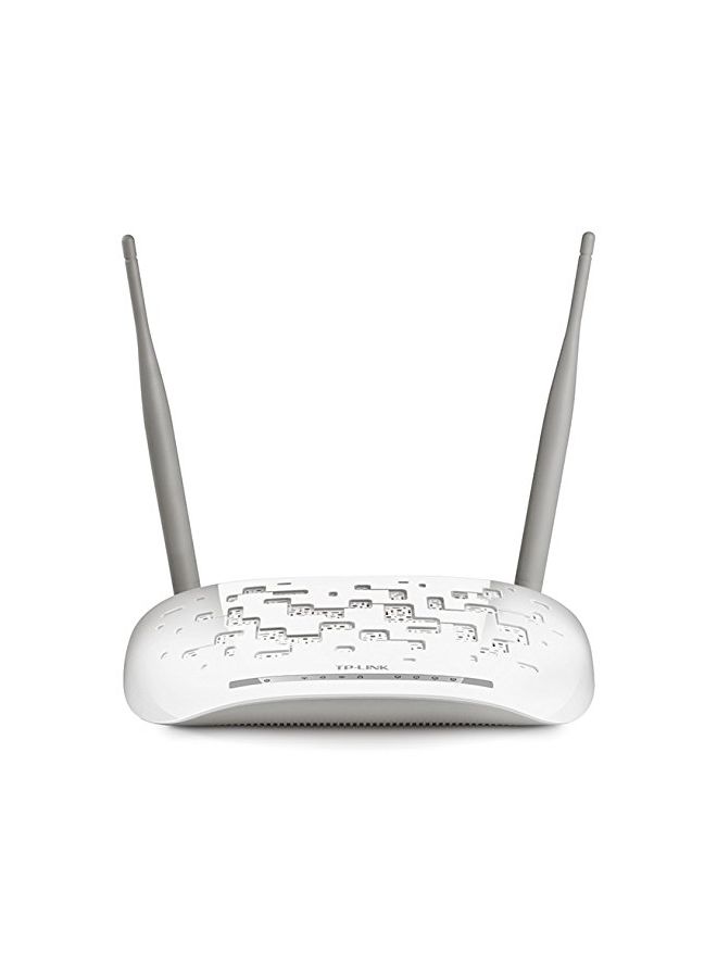 TP-LINK 300Mbps Wireless N ADSL2+ Modem Router 300Mbps White  - Image 1