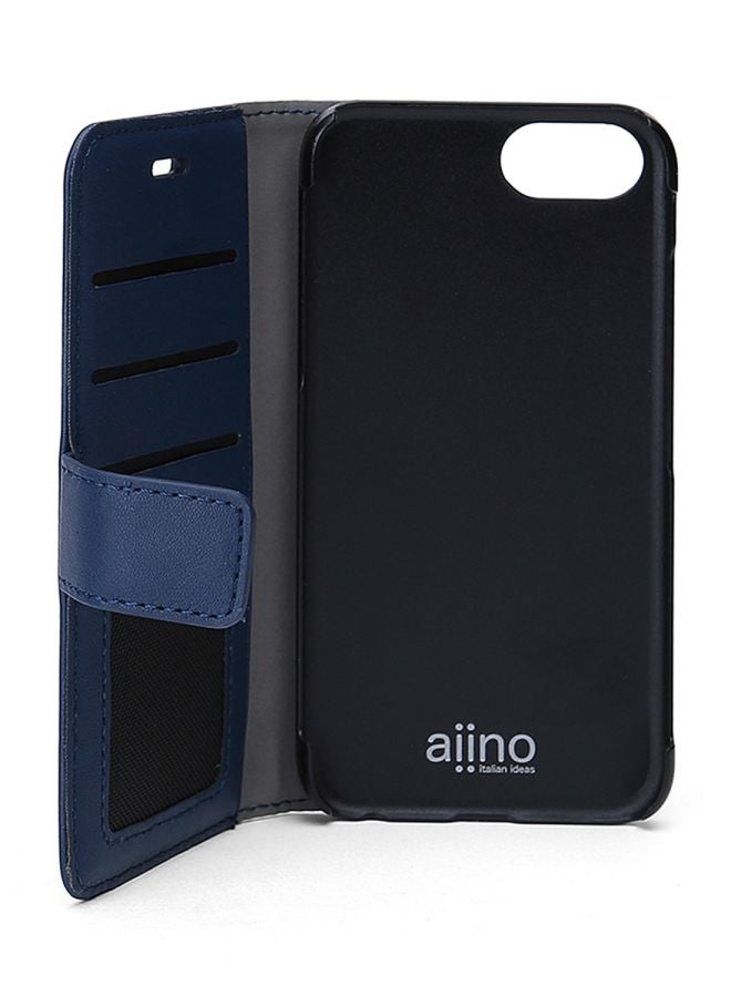 aiino - Protective Flip Cover For Apple iPhone 8/7 Blue - Image 1