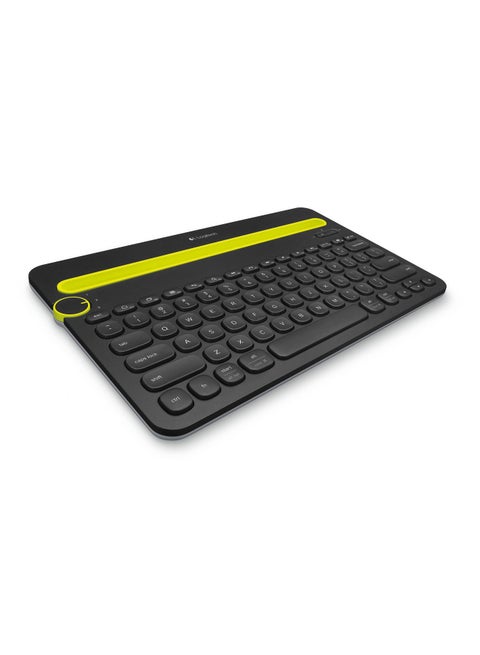 Bluetooth Multi-Device Keyboard K480, Works With Windows, Mac Computers, Android, iOS Tablets & Smartphones, EN Layout Black
