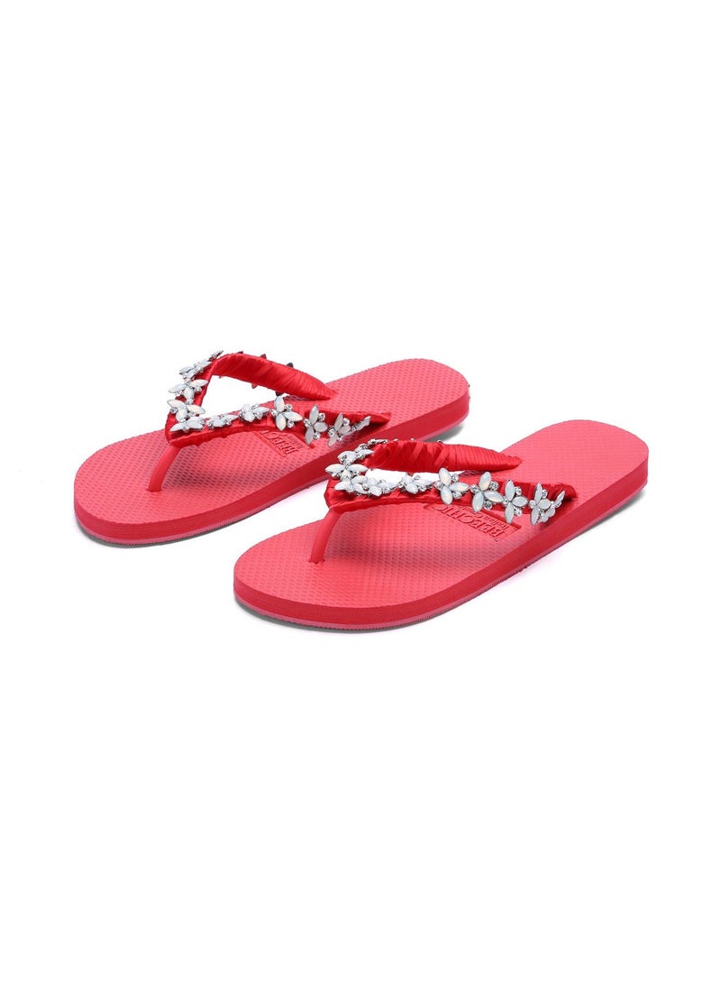 BEECHIC - Giglio Flip Flop Red - Image 1