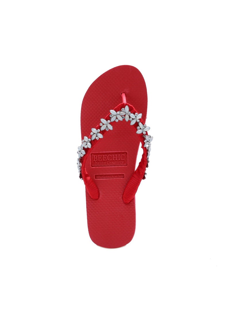 BEECHIC - Giglio Flip Flop Red - Image 1
