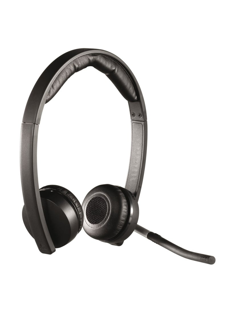 Logitech H820E Dual Headset Wireless - Business Series Black  - Image 2