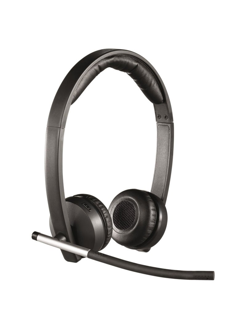 Logitech H820E Dual Headset Wireless - Business Series Black  - Image 1