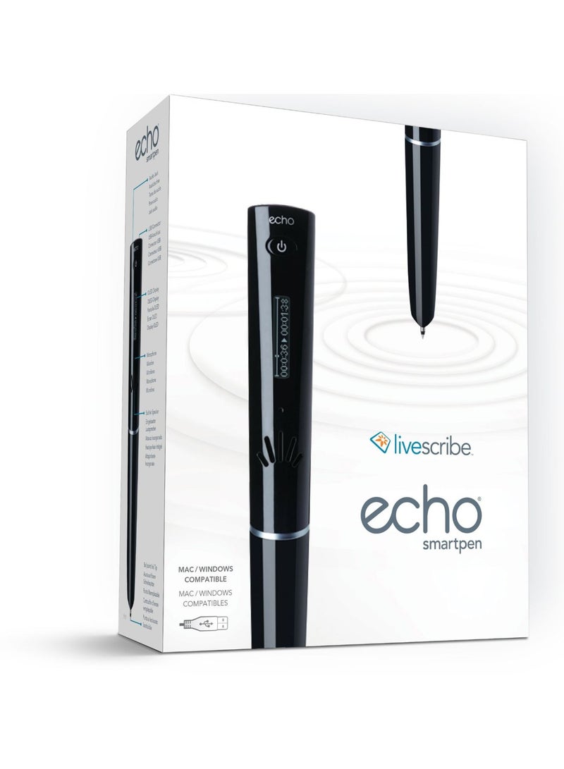 Livescribe - Echo Smartpen 2GB Black - Image 1