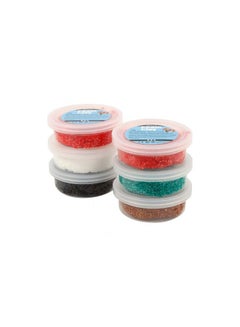 Set Of 6 Foam Clay 7.5 x 17x 7.5cm