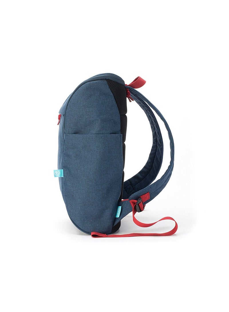 بووك حقيبة الظهر Daypack للأجهزة حتى مقاس 16,4 بوصة أحمر غامق - Image 4