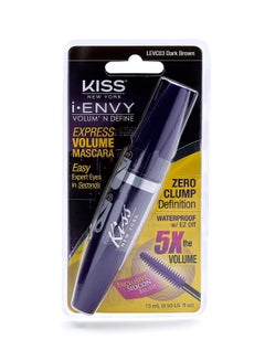 KISS I-Envy Express Volume Mascara Dark Brown  - Image 1