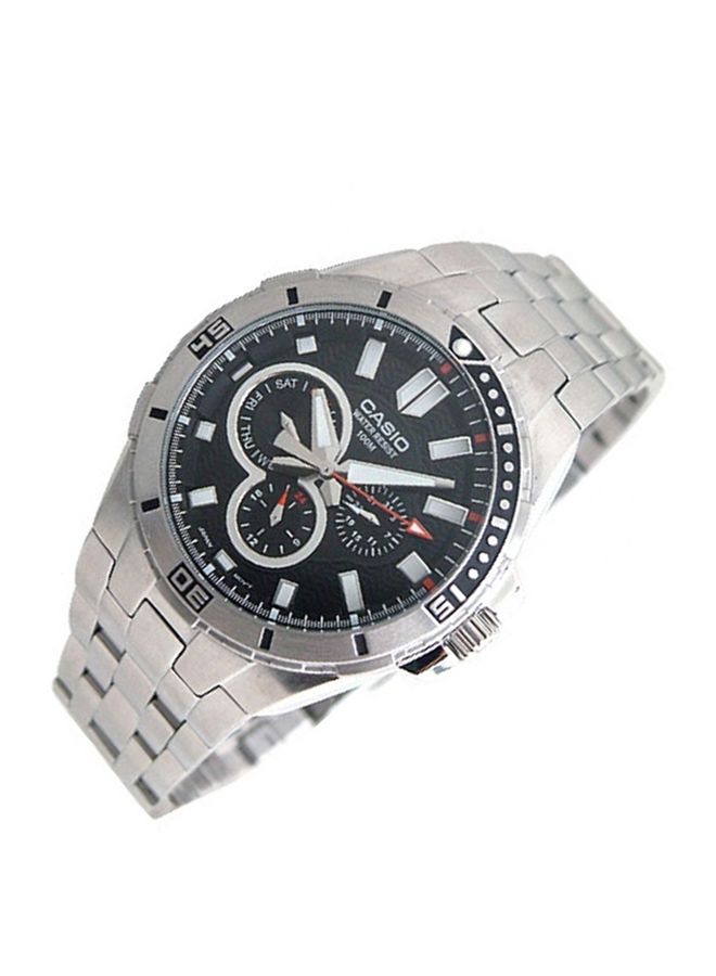 Men's Stainless Steel Chronograph Watch MTD-1060D-1AVDF