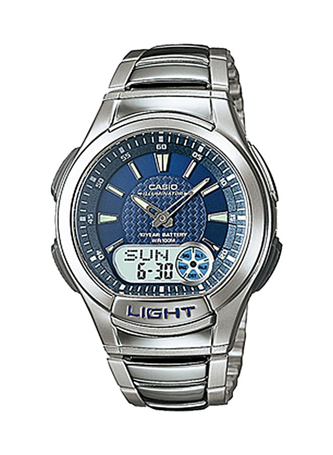 CASIO Men's Casual Quartz Analog Watch AQ-180WD-2AVDF - 44 mm - Silver - Image 1
