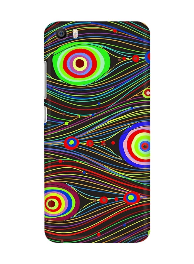 ستايلايزد غطاء محكم رفيع فاخر ذو مظهر غير لامع لهاتف شيومي إم آي 5 عيون الطاووس - Image 1