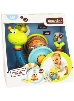 Yookidoo Crawl 'N Go Snail  - Image 1