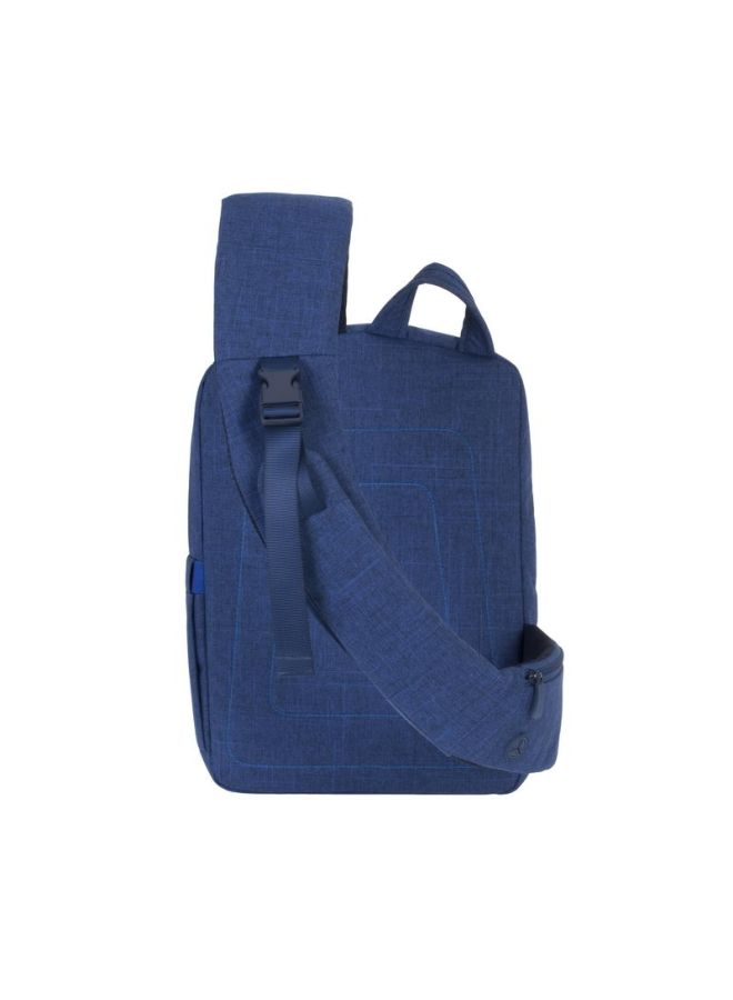 RivaCase - Laptop Canvas Sling Backpack Blue - Image 1