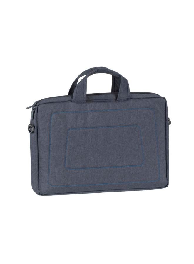 RivaCase Laptop Canvas Shoulder Bag Grey  - Image 2