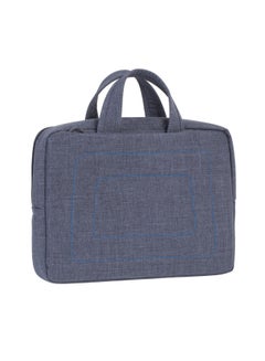 RivaCase Laptop Canvas Shoulder Bag Grey  - Image 2