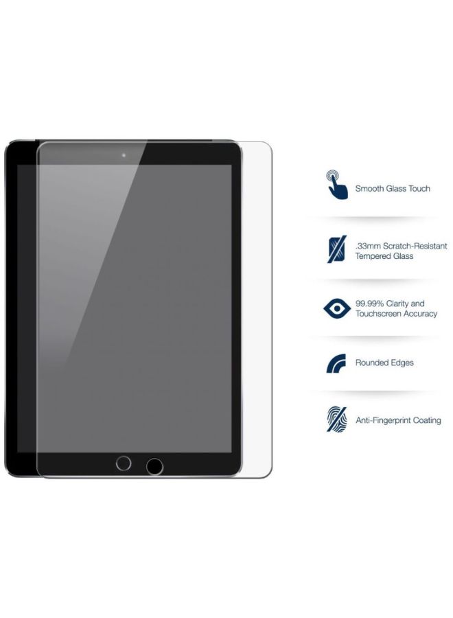 أوزون 9H واقي شاشة من الزجاج المقوى ضد الخدش لجهاز أبل آيباد إير 2 شفاف - Image 3