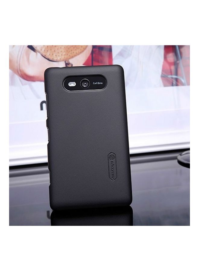 Nillkin Super Shield Hard Case Cover With Screen Protector For Nokia Lumia 820 Black - Image 2
