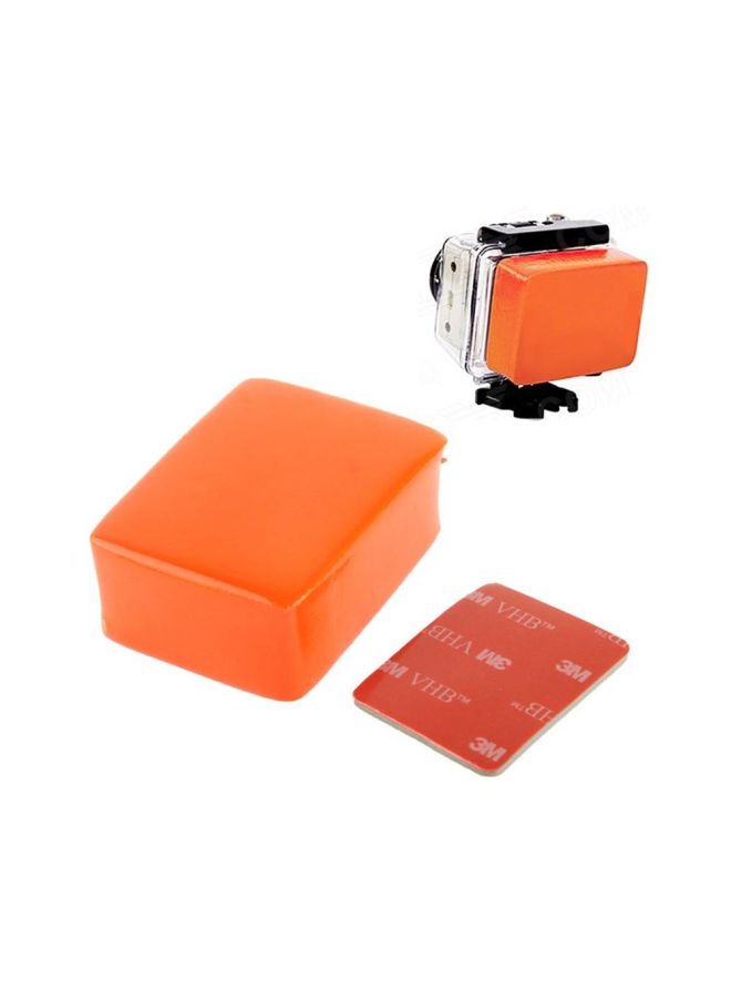 FreeWell - Floaty For GoPro With 3M Sticker Orange - Image 1