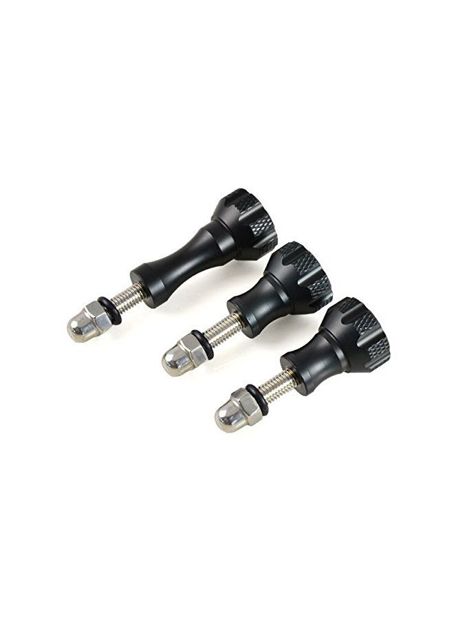 Generic - 3-In-1 CNC Thumb Screw Set For GoPro Black - Image 1