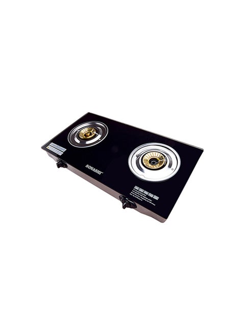 Double Gas Burner SGB-202GFFD Black