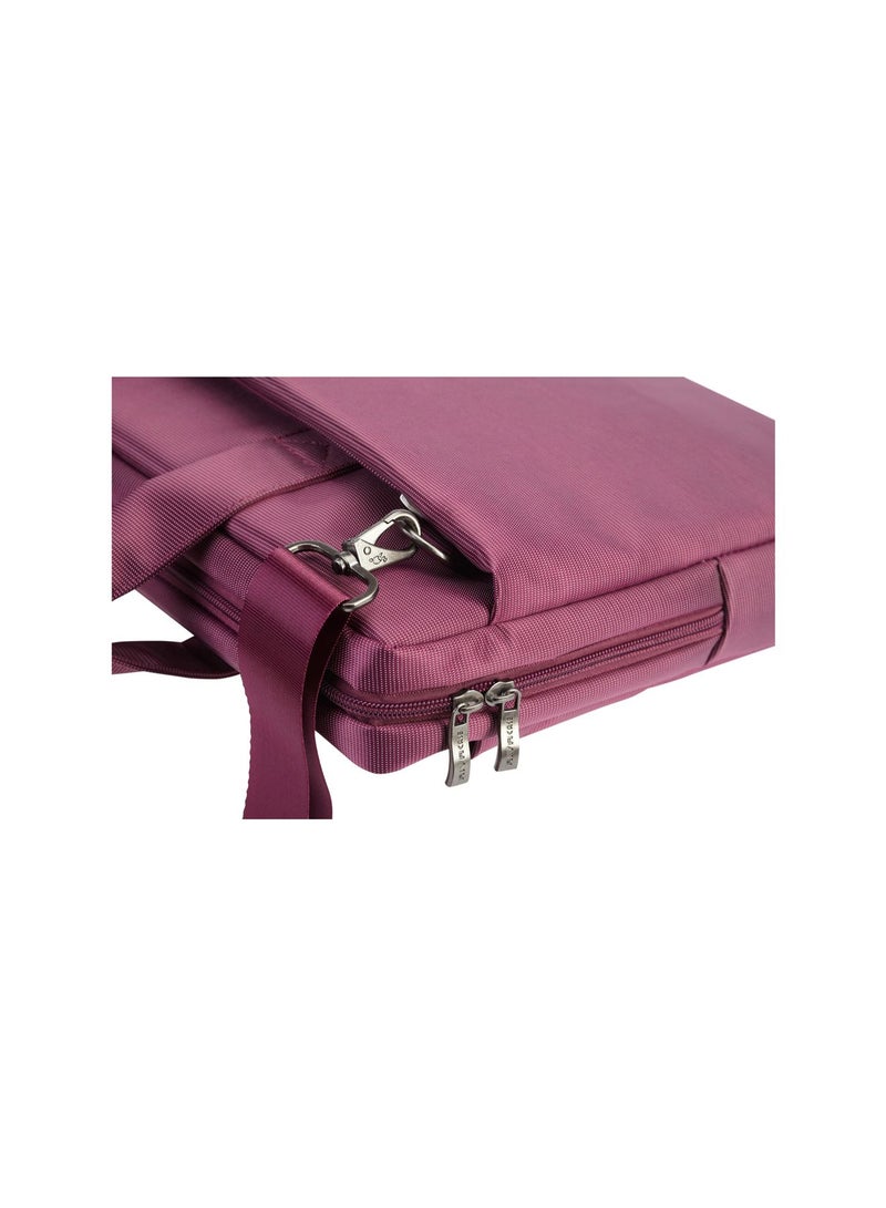 RivaCase Padded Laptop Bag For 15.6-Inch Laptops Purple - Image 3