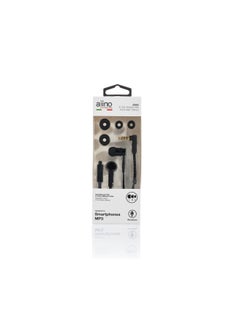 aiino Aluminium Jazz In-Ear Earphones Black  - Image 2
