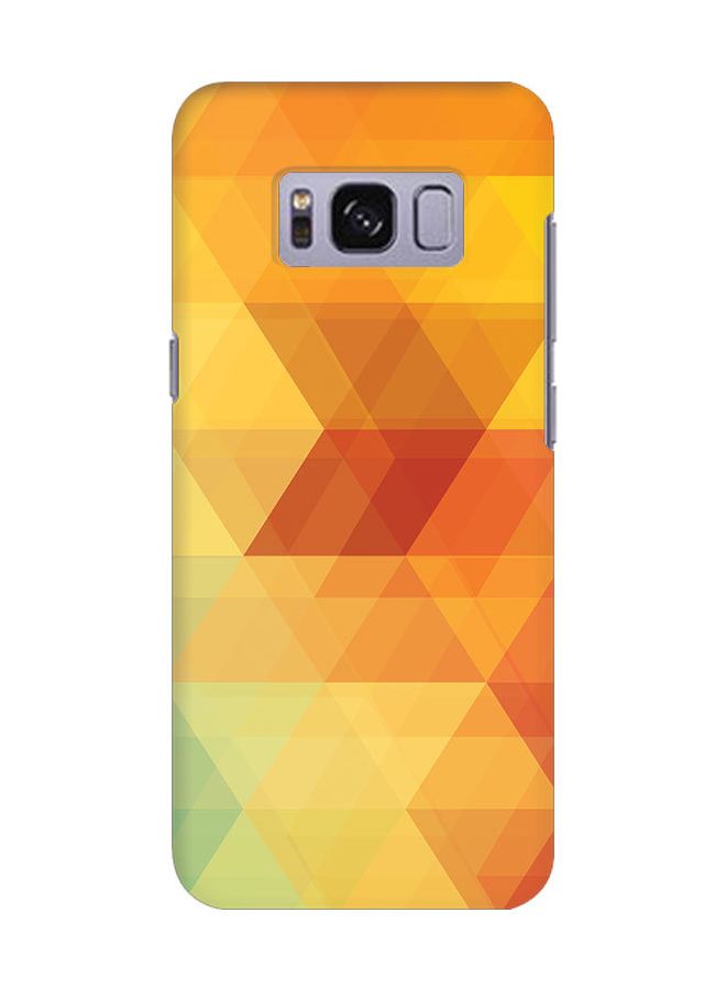 Slim Snap Case Cover Matte Finish for Samsung Galaxy S8 Yellow Fever