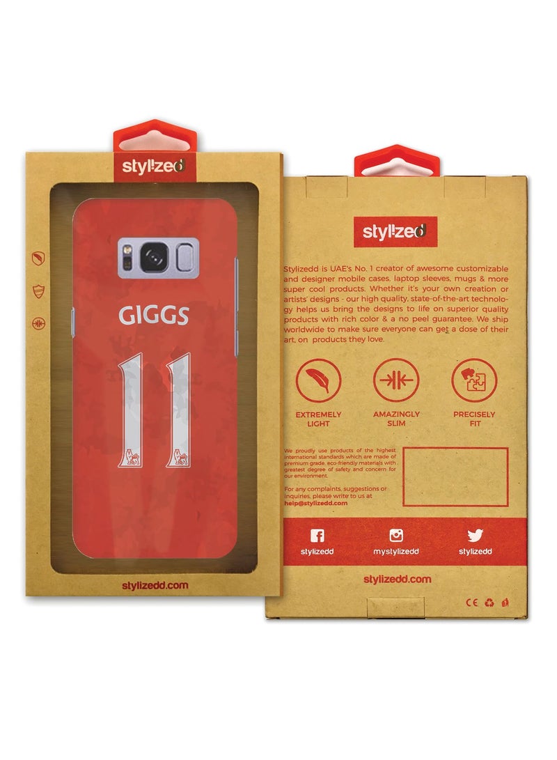 ستايلايزد غطاء سناب فاخر رفيع ذو مظهر غير لامع لهاتف سامسونج جالاكسي S8 بلاس جيرسيه جيجز - Image 3