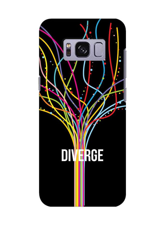 ستايلايزد غطاء محكم فاخر رفيع ذو مظهر غير لامع لهاتف سامسونج جالاكسي S8 أبعاد الأسود - Image 1