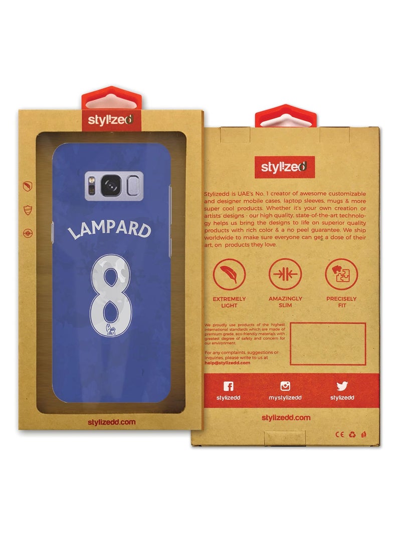 Slim Snap Case Cover Matte Finish for Samsung Galaxy S8 Lampard Jersey