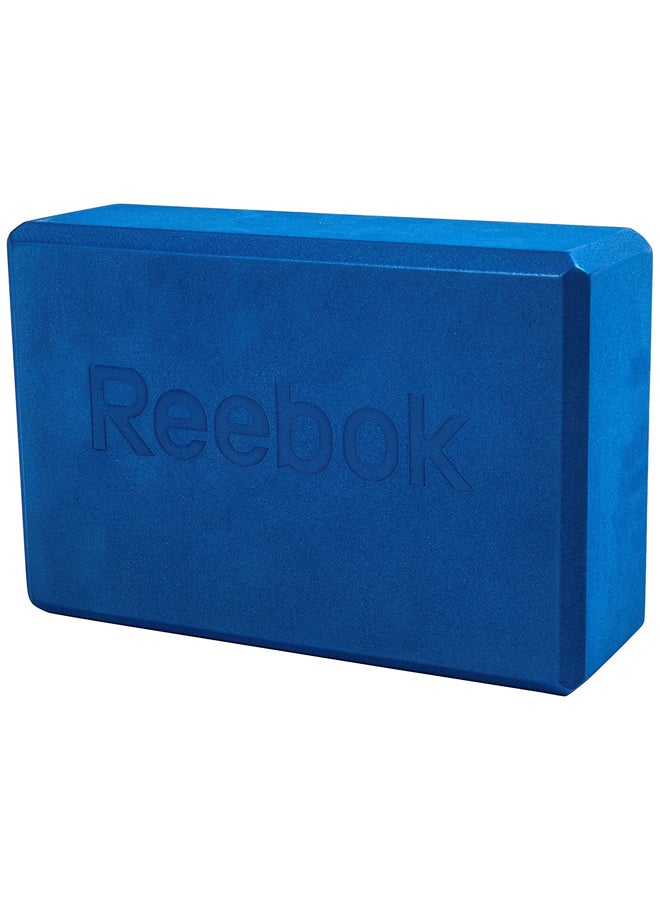 Reebok - Anti-Slip Yoga Block Blue 22.8 x 15.2cm - Image 1
