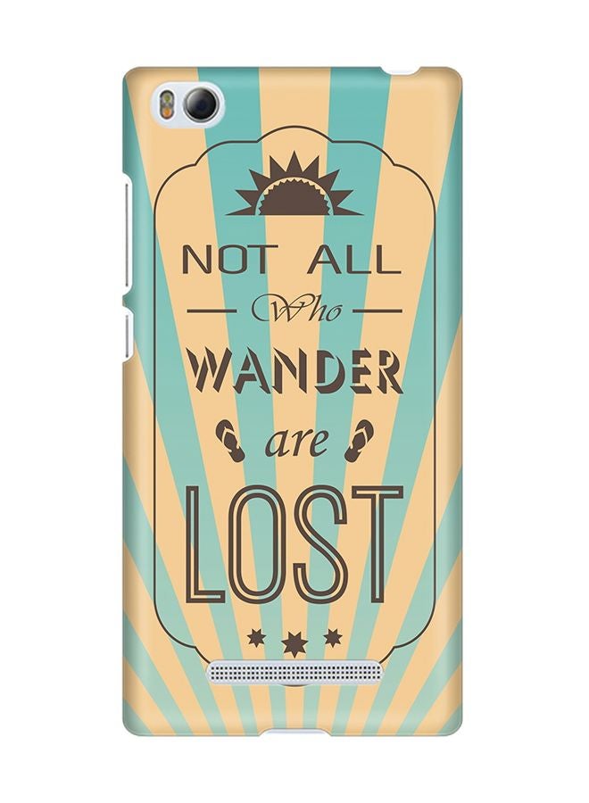 ستايلايزد غطاء محكم رفيع ذو سطح غير لامع لهاتف شاومي ريدمي 4 المتجولون - Image 1