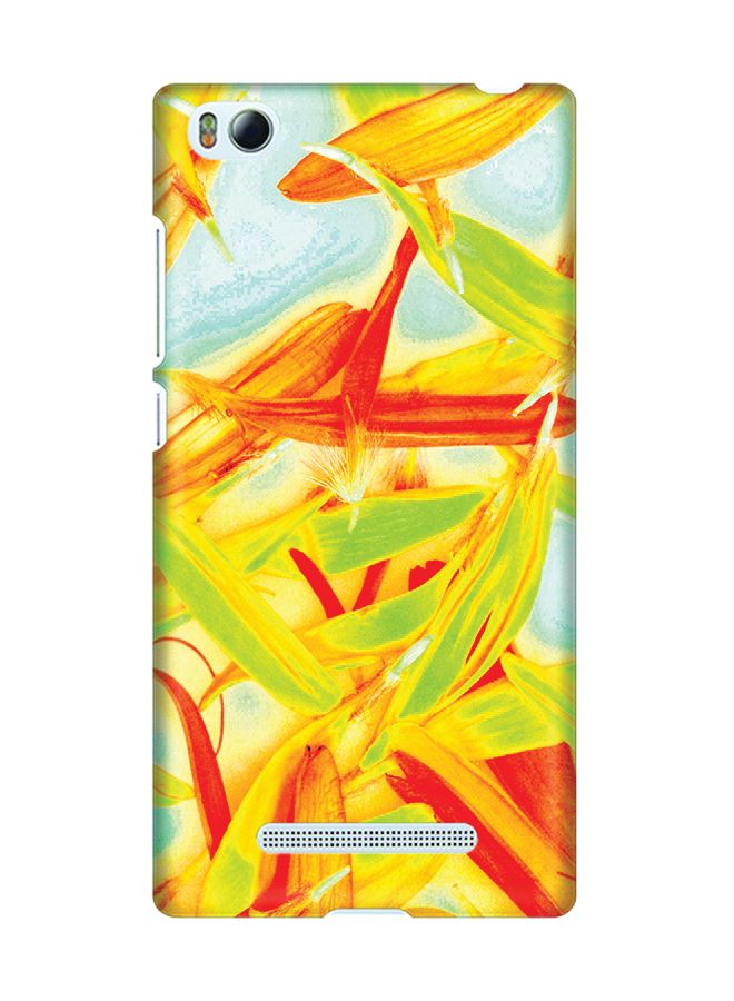 ستايلايزد غطاء محكم رفيع ذو سطح غير لامع لهاتف شاومي ريدمي 4 بتلات الباستيل - Image 1