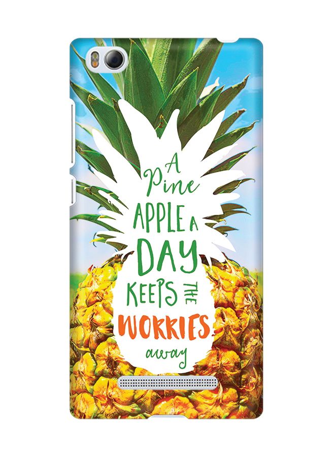 ستايلايزد غطاء محكم رفيع ذو سطح غير لامع لهاتف شاومي ريدمي 4 باين أبل أداي - Image 1