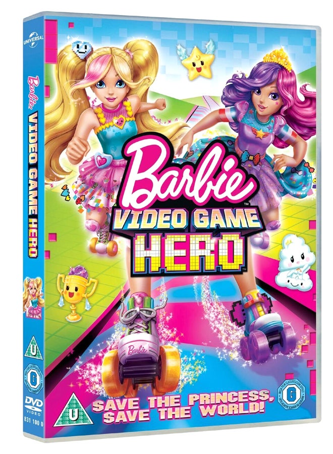 Barbie Video Game Hero DVD