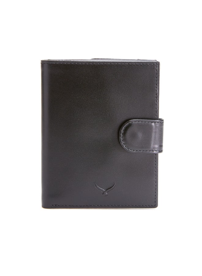 MAPi Genuine French Leather Coinpurse Wallet Black - Image 1